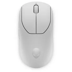Alienware Pro Wireless-Gamingmaus mit kabelgebundener Option, Lunar Light