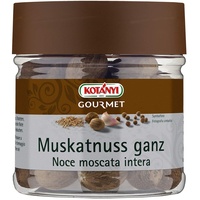 Kotanyi Gourmet Muskatnuss ganz | stark würzig, bittersüß und leicht scharf, 400 ml (ca. 210g)