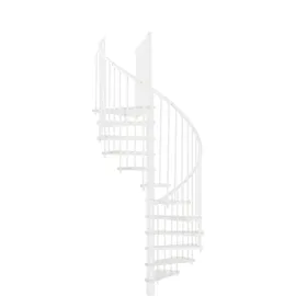 Minka Spindeltreppe Spiral Effect 38 305,5 cm Aluminium/Holz/Metall