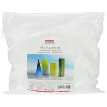 Glorex  6 8601 0 Wachsgranulat in Pastillenform 1000 g Kerzenwachs auf Paraffinbasis zur Kerzenherstellung gebrauchsfertig