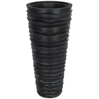 VidaXL Pflanzkübel mit herausnehmbaren Einsatz Anthrazit 18/45 L PP