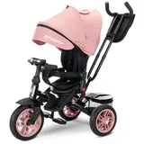 Lorelli Dreirad Speedy, Luftreifen, Musik, Licht, Schubstange pink