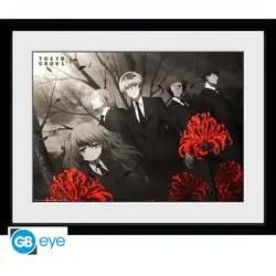 Gerahmtes Poster Tokyo Ghoul: RE - Red Flowers