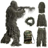 luxuskollektion Ghillie Camouflage Anzug Set Jagd Wald Wüste Tarnkleidung