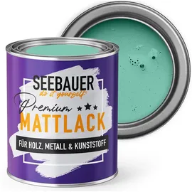 Seebauer DIY Mattlack Türkis 0,75 l