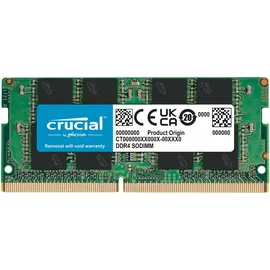 Crucial 16GB Crucial DDR4-3200 CL 22 SO-DIMM RAM Notebook Speicher
