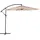 Beliani Ampelschirm Ø 300 cm Sandbeige