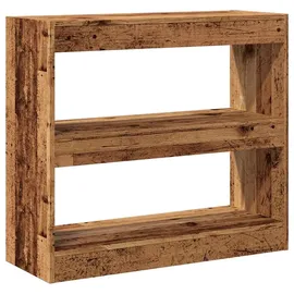 vidaXL Bücherregal/Raumteiler 80 x 30 x 72 cm Braun
