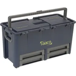 Raaco Werkzeugkoffer leer Compact 62 Werkzeugkiste, Werkzeugkasten 621x311x322mm