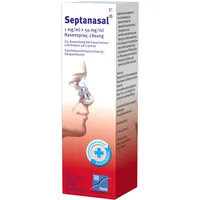 Septanasal Nasenspray: Abschwellendes Spray gegen Schnupfen & Schutz der Nasenschleimhaut für Erwachsene, 10 ml