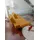 Calia Italia Couch Leder 3-Sitzer Gelb