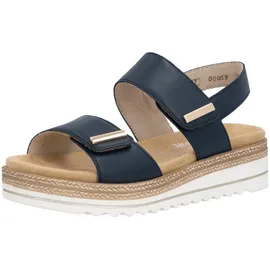 remonte Keilsandalette Damen Blau 39