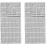 Broste Copenhagen Geschirrtuch Folke 50x70cm 2er Set black natural