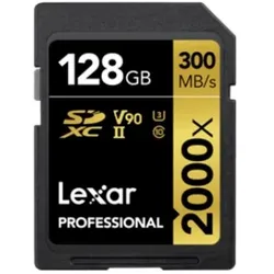 Lexar SDXC Professional UHS-II 2000 x 128 GB | ✔️ Temporär mit 100 € gratis geschenkbox