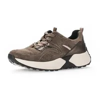 Gabor Leder-Sneakers in Braun 39 EU -