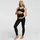 cfab Umstandsleggings in Schwarz – Gr.: L