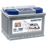 AGM Solarbatterie 70AH Boots Wohnmobil Solar Versorgungs Batterie