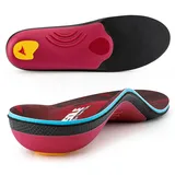 VALSOLE Orthopädische Einlegesohlen Für Herren & Damen, Plantar Fasciitis Arch Support Schuheinlagen, Für Fersensporn,Plattfuß, Metatarsalgie,Fußschmerz,komfort einlegesohlen(47-48 EU)
