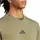 adidas Essentials Small Logo Single Jersey Tee, olive strata/black L