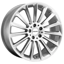 CARMANI 17 Fritz 8 0x18 5x112 ET43 MB66 6 White Silver