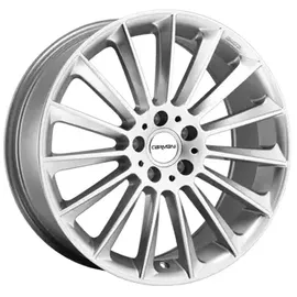 CARMANI 17 Fritz 8 0x18 5x112 ET43 MB66 6 White Silver