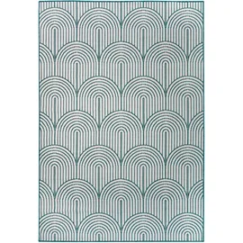 HANSE HOME Pangli Wendeteppich", grün, B:240cm H:5mm L:330cm, Polypropylen (PP), Teppiche, Outdoorteppich, In-& Outdoor, Teppich, Wetterfest, Balkon, Garten, Wohnzimmer, Modern