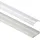 SO-Tech LED Profil-42 biegsam mit opaler Abdeckung LED Streifen bis 12 mm - Silber