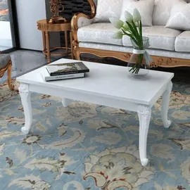 vidaXL Couchtisch Weiß MDF 100 x 60 x 42 cm