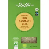 RiiJii Bio Basmati Reis Taraori weiß FairTrade Naturland, 500 g (Packung mit 6)