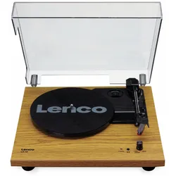 LENCO Plattenspieler LS-10, holzoptik, mit integrierten Lautsprechern