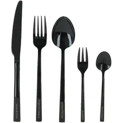 räder Dining Besteckset 5-teilig graviert schwarz