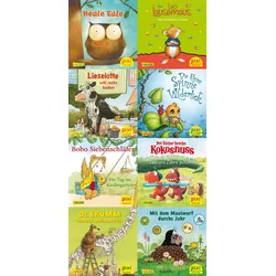 Pixi-Box 297: Pixis liebste Kinderbuch-Helden (8x8 Exemplare), 64 Teile, Kinderbücher von Diverse
