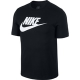 T-Shirt Herren 010 black/white XL