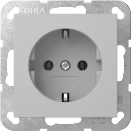 Gira Schuko-Steckdose 4180015 Grau 1 St.