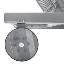 vidaXL Sonnenliege 115 x 65 x 85 cm Grau