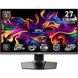 MSI MPG 272URXDE 67,3cm (26,5") 4K QD-OLED Gaming Monitor 16:9 HDMI/DP 2.1a/USB-C PD98W 240Hz 0,03ms