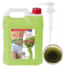 bleu & marine Bretania Meeresalgen Anti-Cellulite Gel, Sofortige Ergebnisse, Natürliche Hautstraffung, Mikrozirkulation, Spurenelemente, Immunstärkend, Lymphdrainage,1000 ML