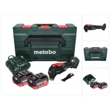 Metabo MT 18 LTX BL QSL Akku Multitool 18 V Brushless Starlock Plus + 2x Akku 8,0 Ah + Ladegerät + metaBOX