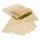 COM-FOUR COM-FOUR® 6x Toastbeutel, wiederverwendbare Antihaft-Toasttüten, für Käsetoasts im Toaster, Toastofen und Sandwichtoaster - spülmaschinengeeignet - beige