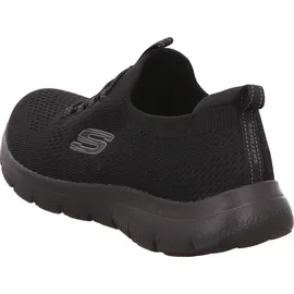 SKECHERS Summits Top Player Damen Sneaker Black Mesh Trim, 41