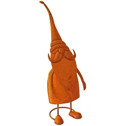X-Mas Wichtel Edelrost Weihnachtsmann wackelnd 46cm