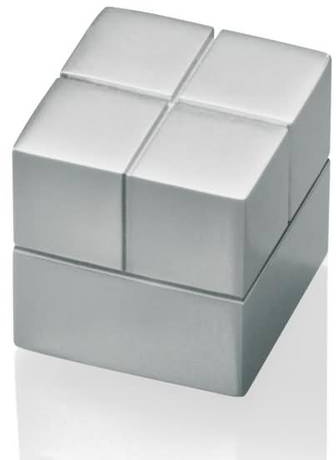 SuperDym-Magnete Cube-Design 20x20x20mm silber