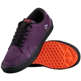 Leatt Shoe 1.0 Flat Shoe Velvet Schwarz/Violett/Orange 43,5