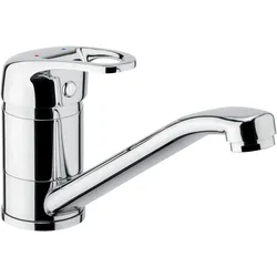 Spültischarmatur CORNAT "Tavira", silber, Messing, Armaturen, HD, Messing, verchromt