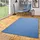 Snapstyle Feinschlingen Velour Teppich Strong Blau, 200x300cm