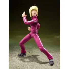 CeDe Bandai S.H.Figuarts Dragon Ball Super Android 18, Action-Figur 15 cm, Mehrfarbig