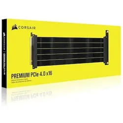 Corsair PCIe 4.0 x16 Extension Cable, Riser Kabel 300mm