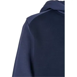URBAN CLASSICS 2-tone Fake Raglan Kapuzenpullover Mid Night Navy / Dark blue 122-128 cm