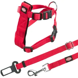 Trixie Auto-Geschirr Katzengeschirr 20–50 cm Rot