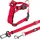 Trixie Auto-Geschirr Katzengeschirr 20–50 cm Rot